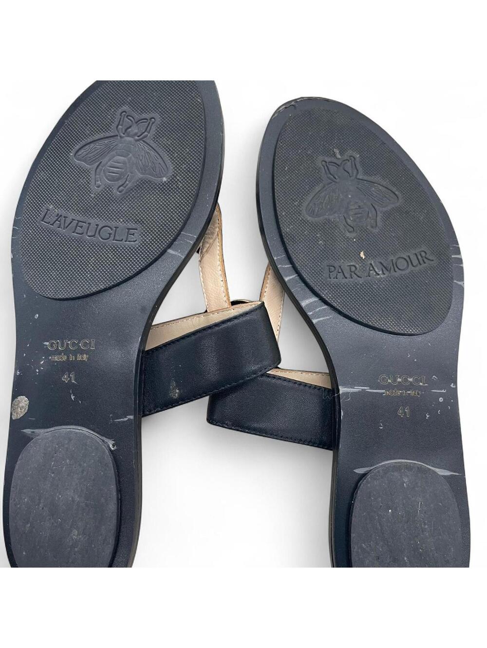 Gucci GG Marmont thong sandal size 41 USA size 11 - Picture 6 of 8